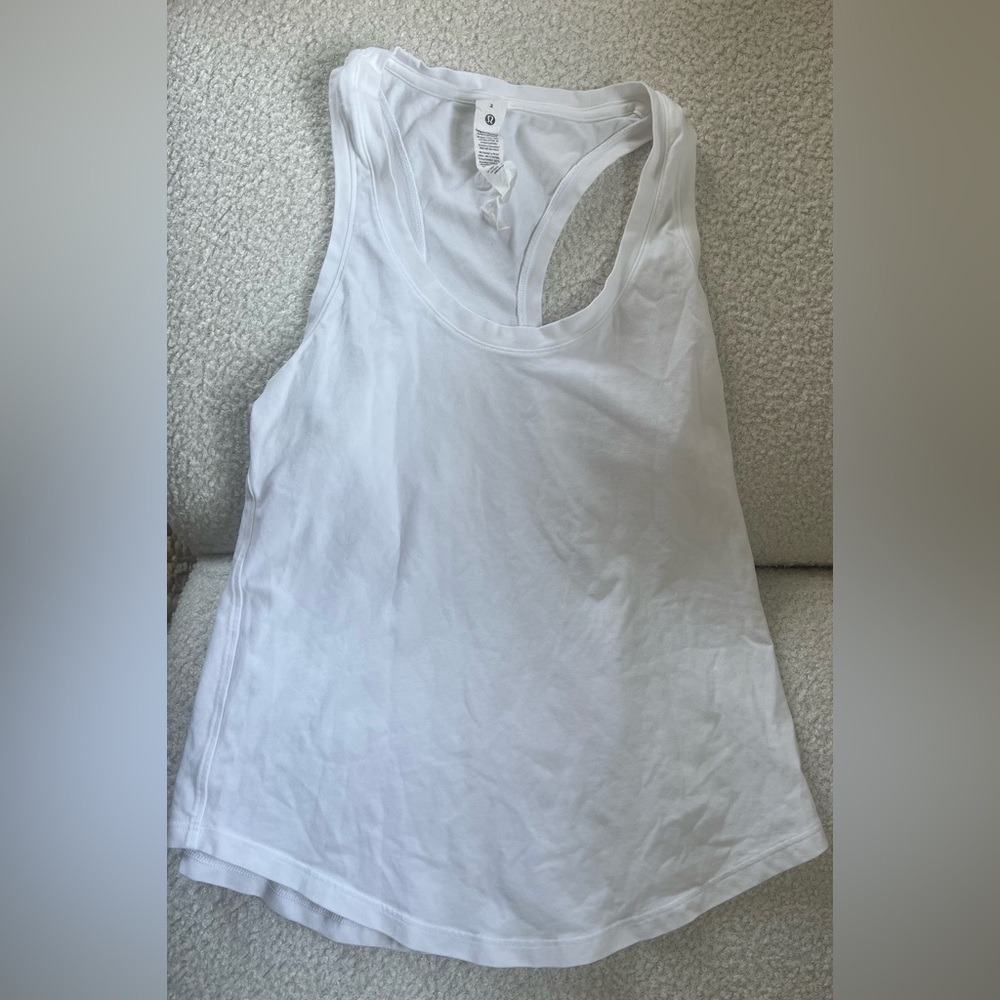 Lululemon Love White Tank Top